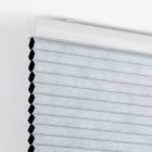 TRIPPEVALS Black-out cellular blind, white30x76 Â¾ 