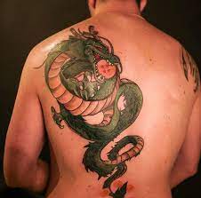 Shenron Dragon Ball Z K Zam Greg Gueules Noires Tattoo Shop Dragon Ball Tattoo Nerd Tattoo Shenron Tattoo