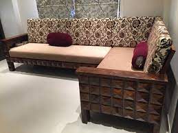 L Shaped Solid Sheesham Wood Sofa Customers Kept Us Asking For L Shape Wooden Sofa A Living Room Sets Furniture Wooden Sofa Designs Wood Furniture Living Room