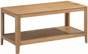 'contemporary & traditional' our light oak coffee tables feature smooth oak timbers and a simple clean design for a contemporary look and feel. Dunmore Oak Coffee Table Cfs Furniture Uk