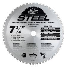 You can use the irwin circular saw blade for all of your metal cutting purposes. Malco Circular Saw Blade For Steel