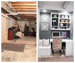 There are lots of homes which have a basement. Built In Office Nook Basement Project