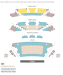 52 Organized Edinburgh Festival Theatre Seating Chart