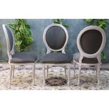 Maybe you would like to learn more about one of these? 8 Chaises Medaillon Baroque Bois Ceruse Blanc Velours Moderne Gris Nayar France