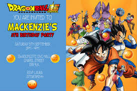 Know the parties in dragon ball z kakarot to receive party bonuses when fighting during the game! 10 Dragonball Z Dragon Ball Z Invitations Birthday Party Invites W Envelopes Greeting Cards Party Supply Enoxmedia Home Garden