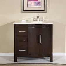 Rated 3.9 out of 5 stars based on 8 reviews. 36 Inch Modern Single Sink Bathroom Vanity With Marble
