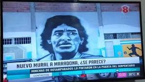Sebastián estevanez mostró las terribles fotos de su accidente, el crudo relato de estevanez al recordar las quemaduras que sufrió. San Juan Otro Mural De Maradona Se Hizo Viral En Redes Argentina F C