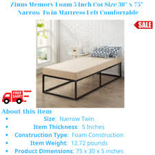Size name:narrow twin | style name:regular. Zinus Shawn 14 Inch Metal Smartbase Bed Frame Platform Bed Frame No Box Spri For Sale Online