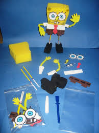 Make Your Own Spongebob Kit Crafts Make It Yourself Make Your Own