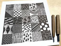 Maybe you would like to learn more about one of these? 25 Easy Design Ideas For Linoleum Block Printing Patterns Linocut Artist Boarding All Rows