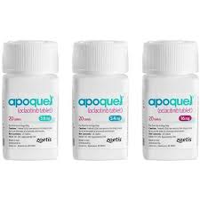 It disrupts the pathway of the itching sensation and inflammation. Apoquel Tablet Allivet