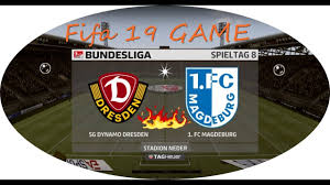 Dynamo dresden empfängt heute den 1. Fifa 19 Sg Dynamo Dresden Vs 1 Fc Magdeburg Gameplay Youtube