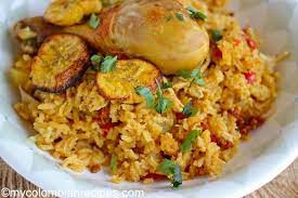 Arroz Atollado De Pollo Y Chorizo Creamy Rice With Chicken And Chorizo My Colombian Recipes Recipe Easy Cooking Creamy Rice Arroz