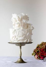 Paperthin Fondant Wedding Cake Elegant White Minimal Cake Design Melbourne Based Dess Wedding Cake Centerpieces Elegant Wedding Cakes Wedding Cake Designs