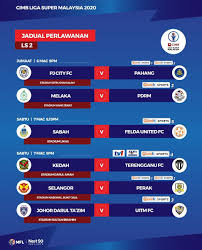 Siaran langsung liga super, piala malaysia dan piala fa 2021. Asean Football On Twitter Cimb Liga Super 2020 Fixtures