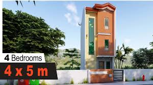 House design prefab low cost prefabricated house philippines in nepal. 3 Storey Narrow House Design 4x5 M 9 By Renante Mosqueda At Coroflot Com