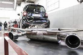 Buy Tubi Style Tssm45316 000 A Exhaust For Smart 453 Fortwo Brabus