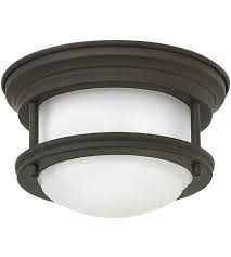 Hinkley 3308oz Hadley Led 8 Inch Oil Rubbed Bronze Flush Mount Ceiling Light