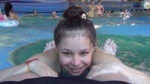 Going wild in aqua park hot video