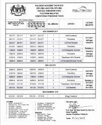 Berikut kalender akademik tahun 2020/2021 yang berlaku : Kalendar Akademik Politeknik 2019