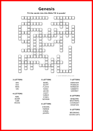 Valid directions of travel include up, down, left to right (across or diagonally up or down) and. Genesis Fill In Bible Puzzle Fill In Puzzles Genesis Bible Bible Trivia Games