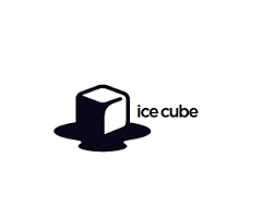 Ice Cube Ice Logo Typeface Logo Branding Design