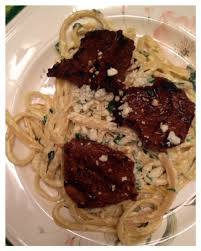 Olive Garden S Steak Gorgonzola Alfredo Pasta Olive Garden Steak Gorgonzola Recipe Steak Gorgonzola Gorgonzola Recipes