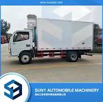 5 Ton Reefer Truck Meat Vegetable Transport Refrigerated Van Truck