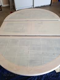 how to transform an old tile table tutorial