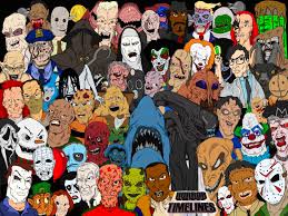 Shutterstock koleksiyonunda hd kalitesinde cartoon horror characters evil clown scary temalı stok görseller ve milyonlarca başka telifsiz stok fotoğraf, illüstrasyon ve vektör bulabilirsiniz. I Drew A Bunch Of Horror Cartoon Characters Can You Name Them All Scarymovies