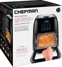 Best Buy Chefman 6l Digital Air Fryer Dehydrator Rotisserie Combo Black Black Rj38 6 Rdo Air Fryer Recipes Easy Air Fryer Recipes Wings Air Fryer Recipes Chips