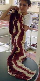 Back porch shawl knitting pattern by diana poirier. Bacon Scarves And Christopher Walken It Takes Balls To Knit