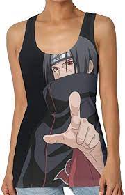 Sin camisa imágenes de stock. Amazon Com Zegailian 3d Anime Itachi Uchiha Mujeres Sin Mangas Camisetas S Negro Clothing