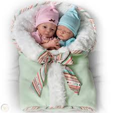 Ashton Drake Lifelike Twin Baby Dolls Madison Amp Mason Nrfb 1840073376