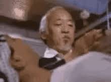 Mr Miyagi Healing Gifs Tenor Miyagi #ambidextrous #balancing brains #brain #symmetrical exercise #healing #health #daily practice #training #art #left. mr miyagi healing gifs tenor