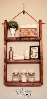 Shelves need to be out of the way so that they don't get bumped around, but still somewhere that you can admire your clever design. 40 Brilliant Diy Shelves That Will Beautify Your Home Diy Crafts