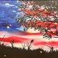 NEW ART - A Patriotic Sunset