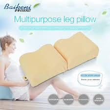 Us 16 98 Baikeni Memory Foam Knee Pregnant For Women Outdoor Baikeni Foam Knee Memory Outdoor Pregnant Women Leg Pillow Sleep Pillow Pillows