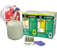 Icynene spray foam insulation flammability test. Touch N Foam System 600 Diy Spray Foam Insulation Kit