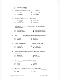 Kertas soalan ini mengandungi dua bahagian bahagian a dan bahagian b. 140 Soalan Bahasa Kertas Peperiksaan Dan Latihan Upsr Facebook