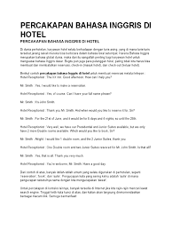 Scopri ricette, idee per la casa, consigli di stile e altre idee da provare. Percakapan Bahasa Inggris Di Hotel