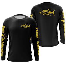 Saltwater sassy is a women's fishing & outdoor apparel company that designs upf performance clothing, fishing shirts, and apparel for women. Yellowfin Tuna Saltwater Fishing Shirts Sun Uv Protection Quick Dry Upf 30 Personalized Fishing Apparel Gift For Men Women And Kids Iph2593