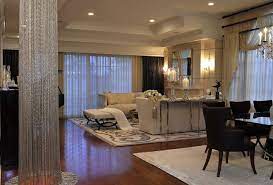 How To Combine Area Rugs In An Open Floor Plan Living Room Dining Room Combo Dining Room Combo Living Dining Room