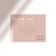 Sending a thank you card message to a business contact or customer must become part of your established offline or online marketing plan. Packagings Ideas Discover Thank You Thank You Card Business Thank You Card Template Etsy Small Business Cards Business Card Design Thank You Card Template