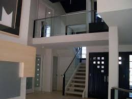 2nd floor terrace glass design. Interior Glass Railings Hb Glass Mirror