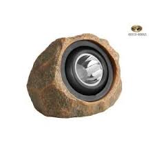 Hampton Bay 1 Light Solar Outdoor Integrated Led Rock Spot Light 49310 600as The Home Depot Solar Spot Lights Outdoor Solar Solar Lights Garden