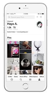 تطبيق بنترست pinterest haya s blog