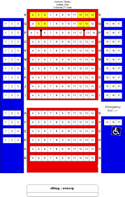 Newtown Theatre Seating Chart