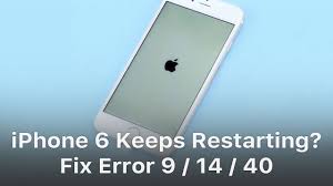 Iphone 6 Keeps Restarting Fix Error 9 14 40 Youtube