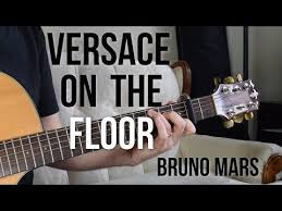 Quot Versace On The Floor Quot Guitar Lesson Bruno Mars No Barre Chords Youtube Versace On The Floor Versace On The Floor Bruno Mars Bruno Mars